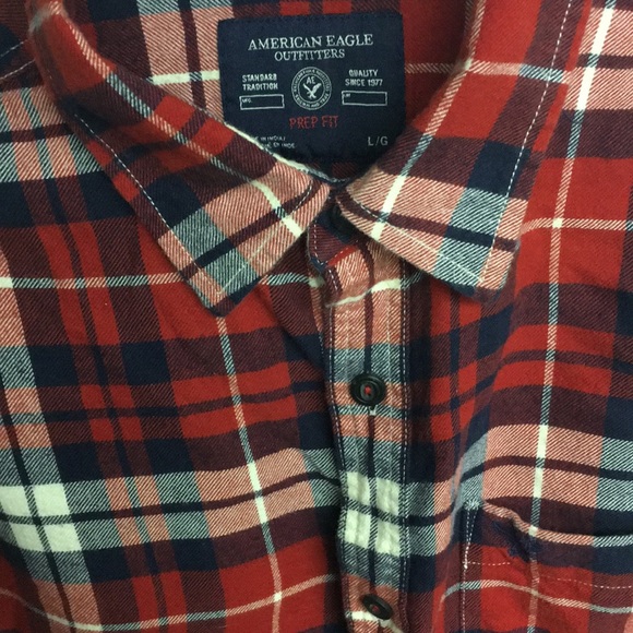 Prep fit flannel button down - Picture 2 of 3